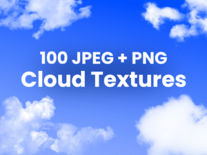 100 Cloud Textures Pack