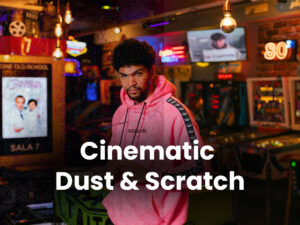 Cinematic Dust & Scratch Photo Overlays